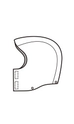 G8.22 Amplitude Snap-On Hood With Chin Cover
